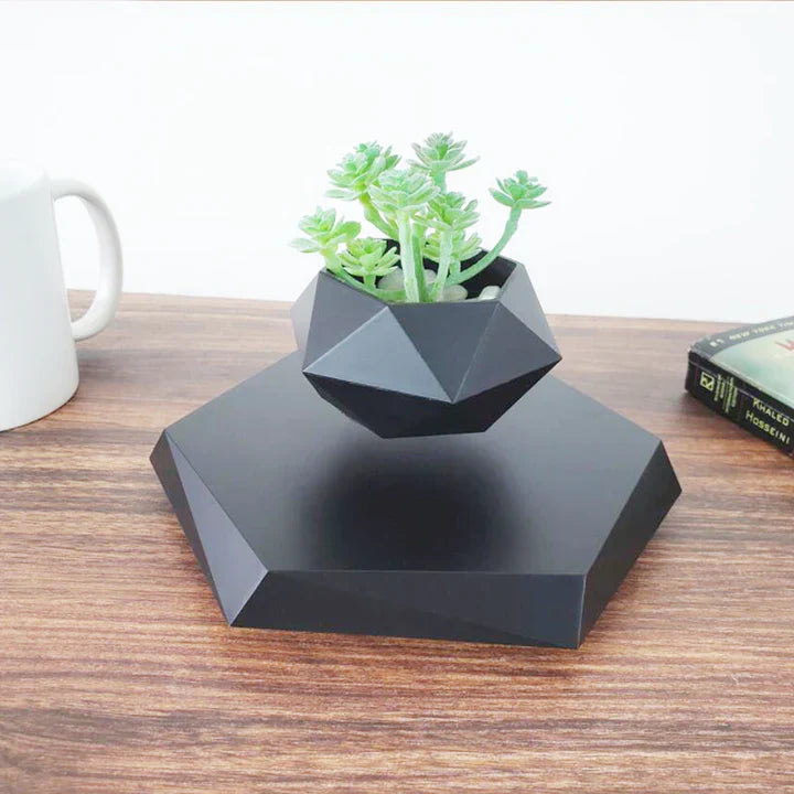 Macetero levitante: ¡Elegancia y tecnología para tus plantas!