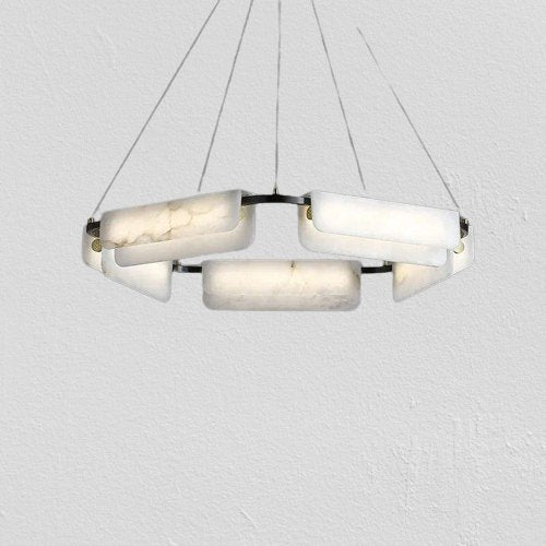 Elias Alabaster Chandelier