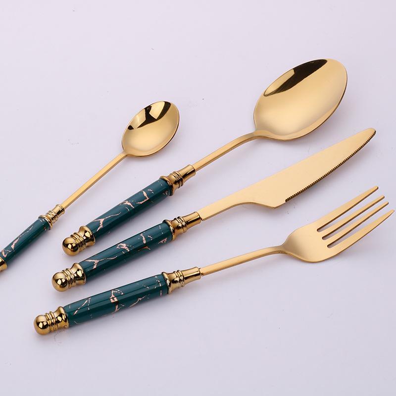 Emerald Cutlery Set