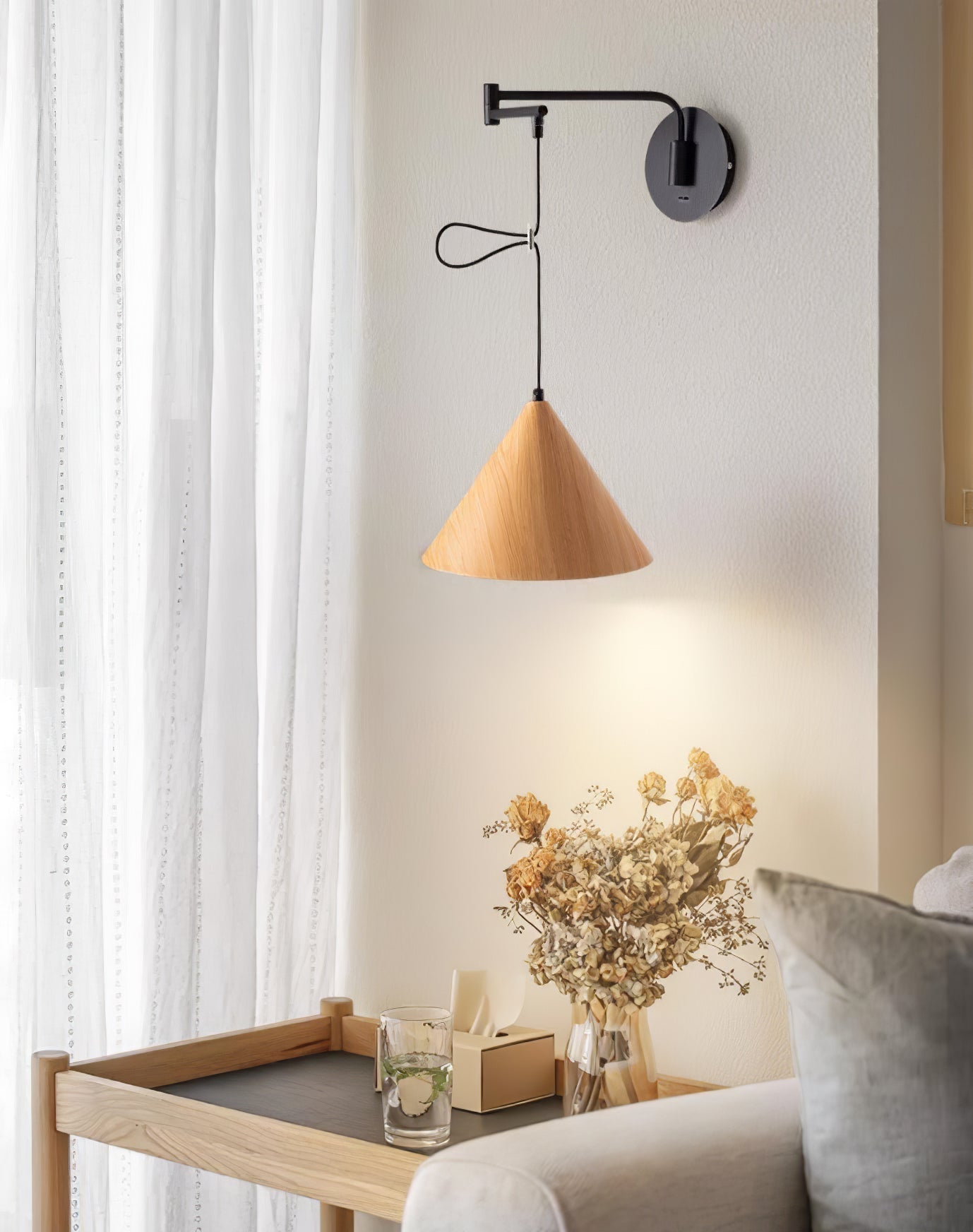 Emerson Swing Arm Wall Lamp