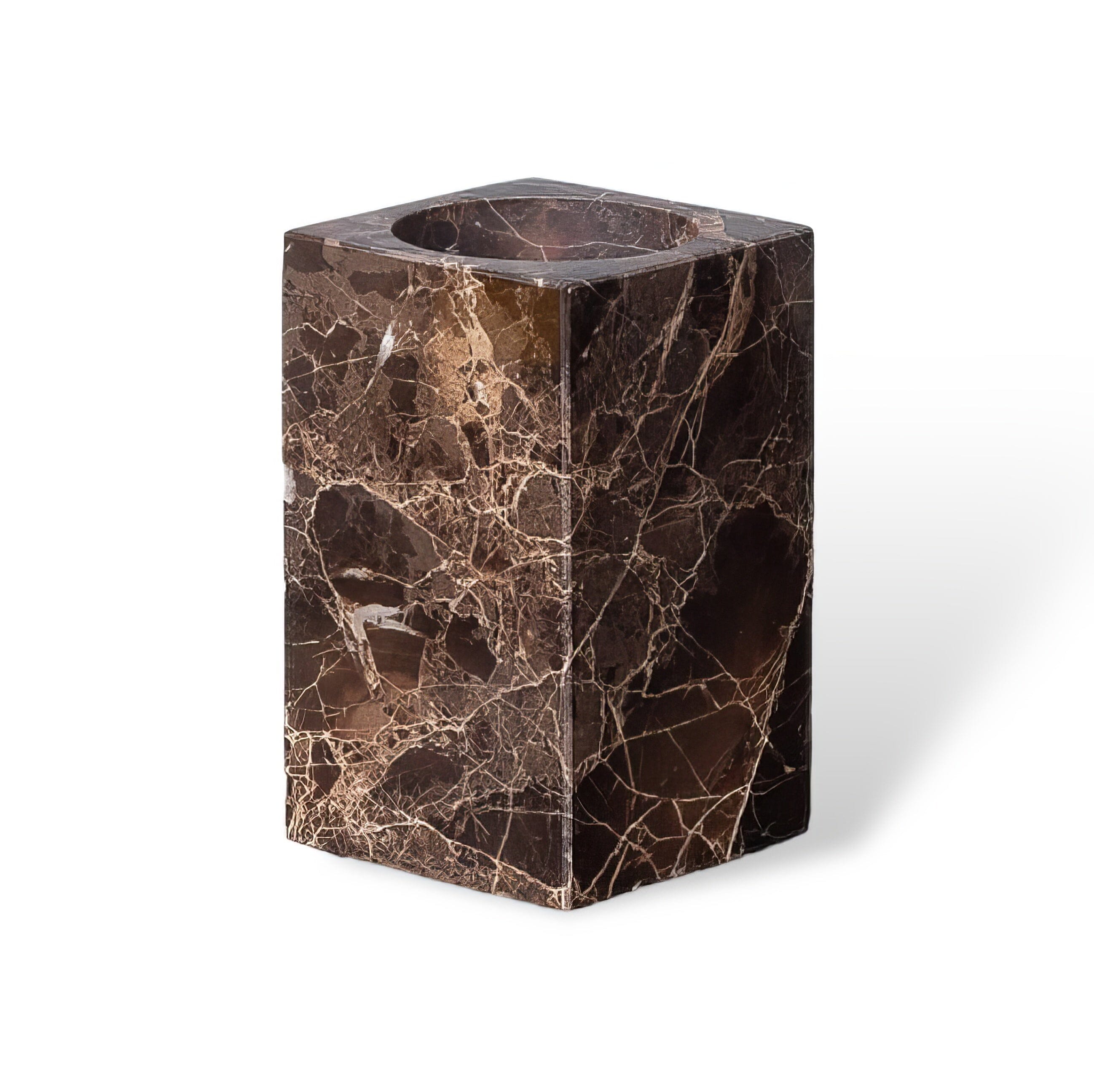 Emperador Dark Marble Bathroom Collection