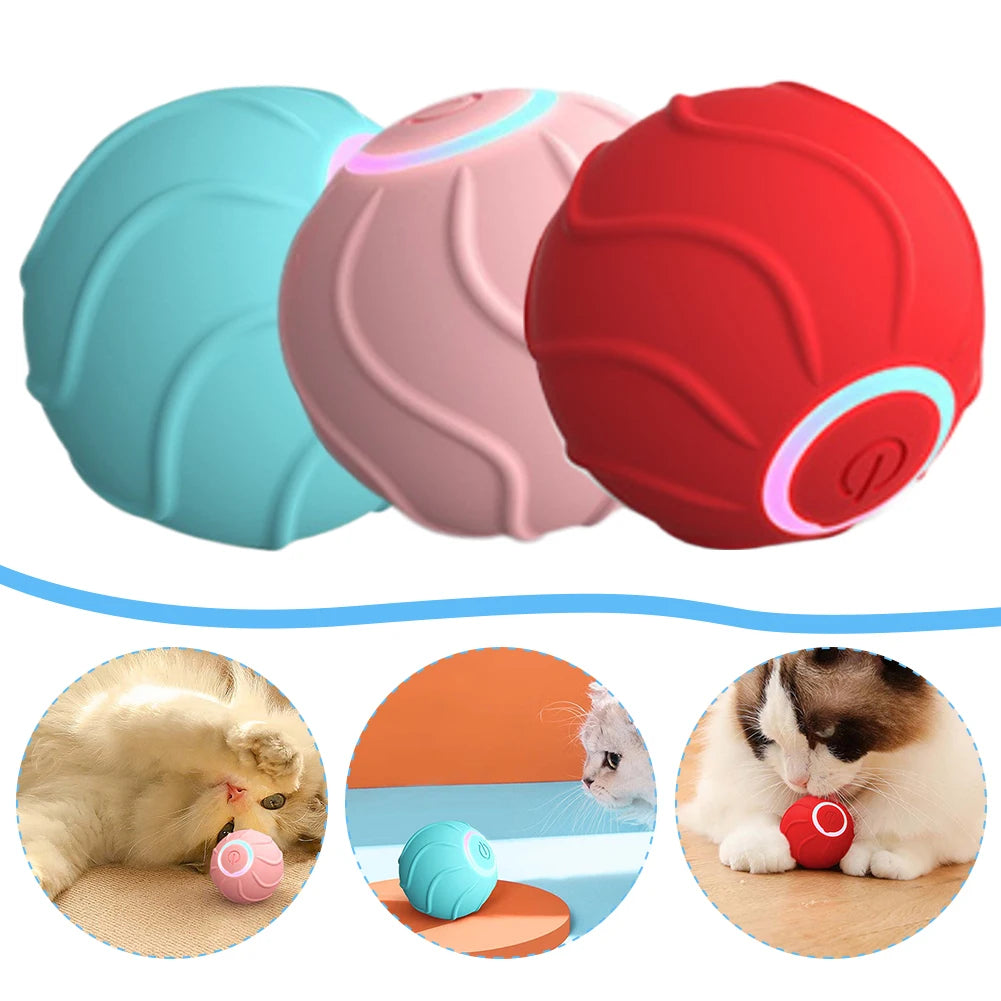 EnerGizmo Rolling Ball: slim interactief kattenspeeltje