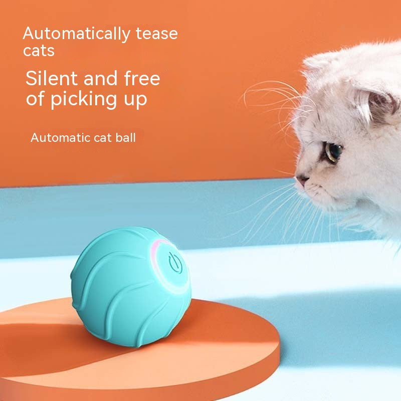 EnerGizmo Rolling Ball: slim interactief kattenspeeltje