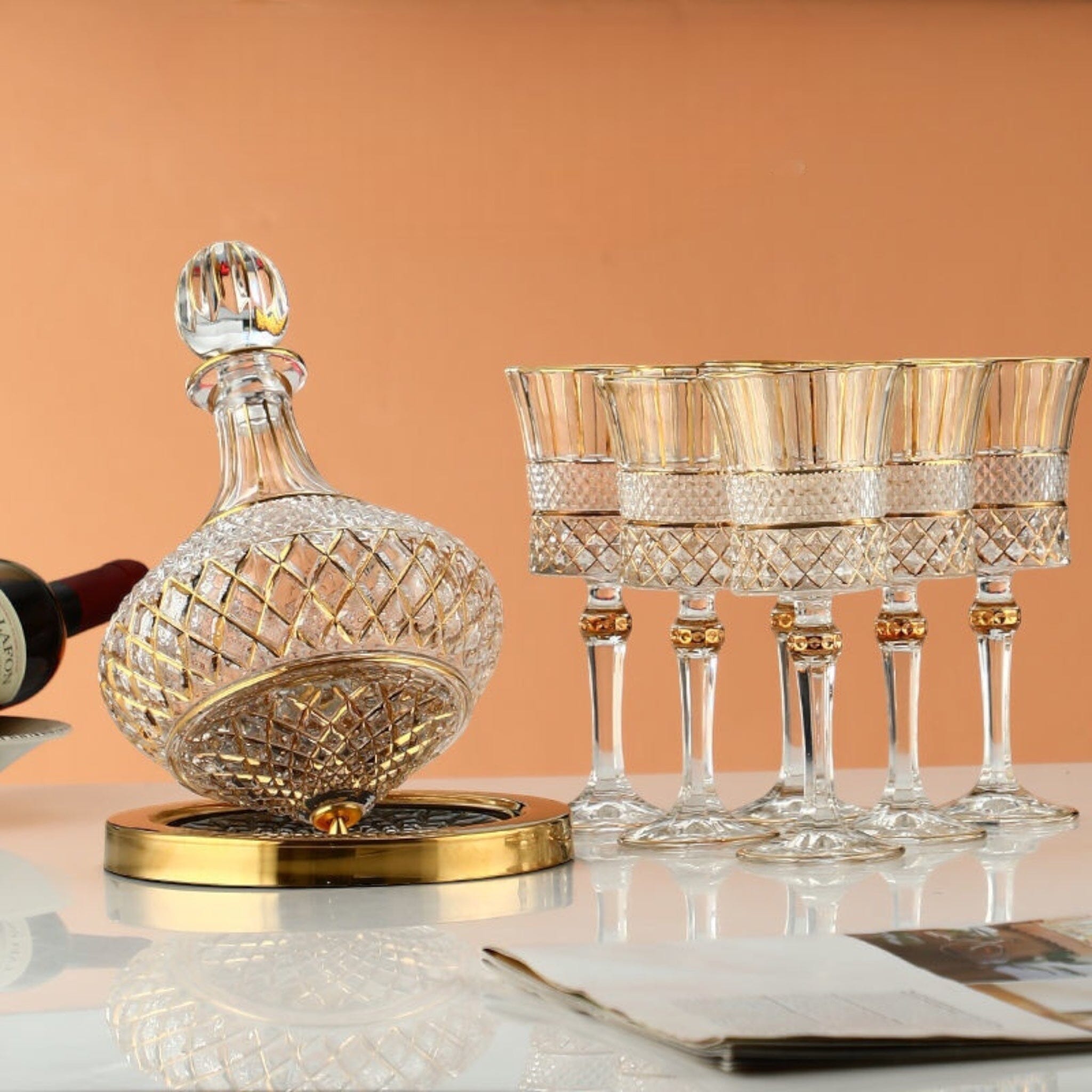 Eugenie Crystal Glass Decanter