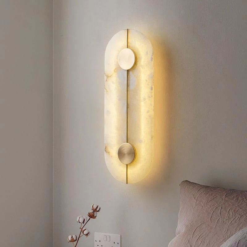 Ruby Marble Wall Light lamp