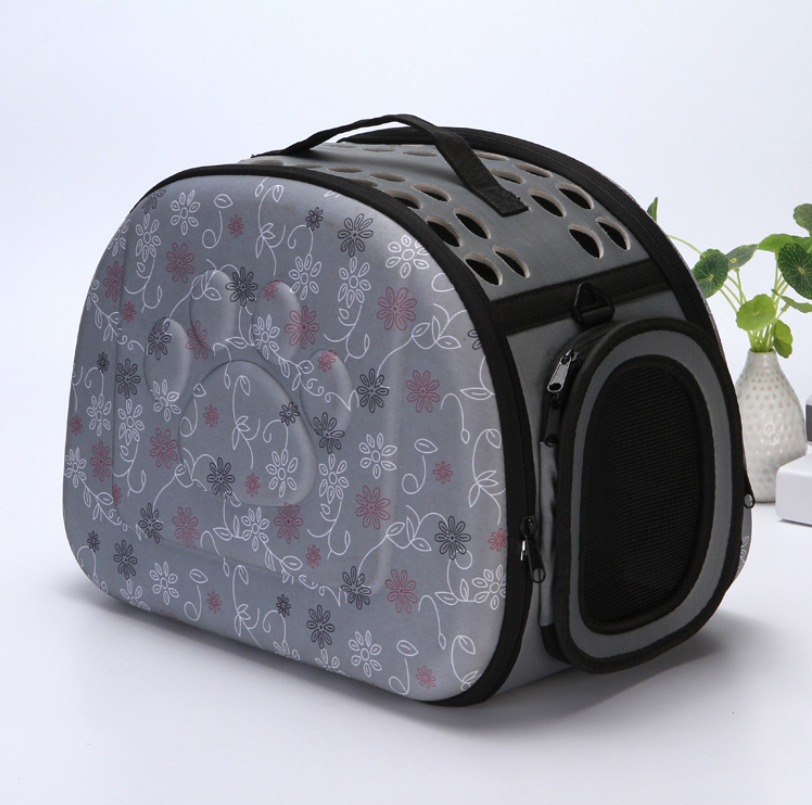 BloomPaws Carrier - Bolsa de viaje mediana para mascotas