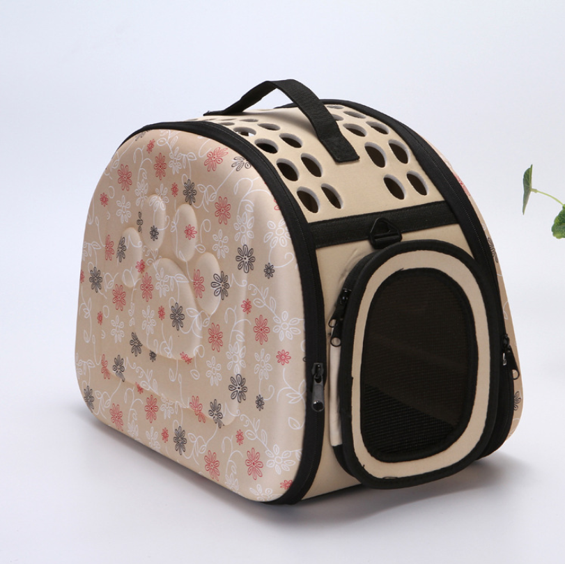 BloomPaws Carrier - Bolsa de viaje mediana para mascotas