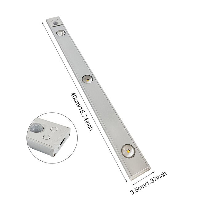 Luminaria LED inteligente inalámbrica con lámpara con sensor de movimiento