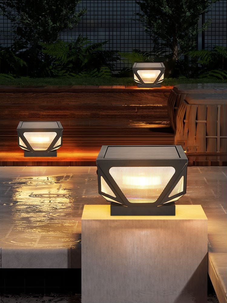 Luz exterior Glow Beam (solar)