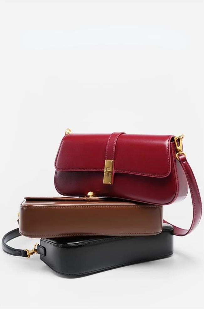 The Marielle Leather Shoulder Bag