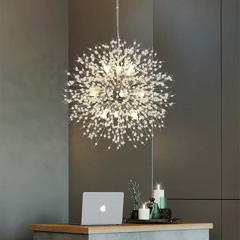 Lămpi suspendate LED Lili Design Alb Aur Metal Living Room Dining Room