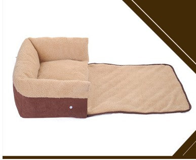 Flip Pet Haven: accogliente letto a nido con coperta