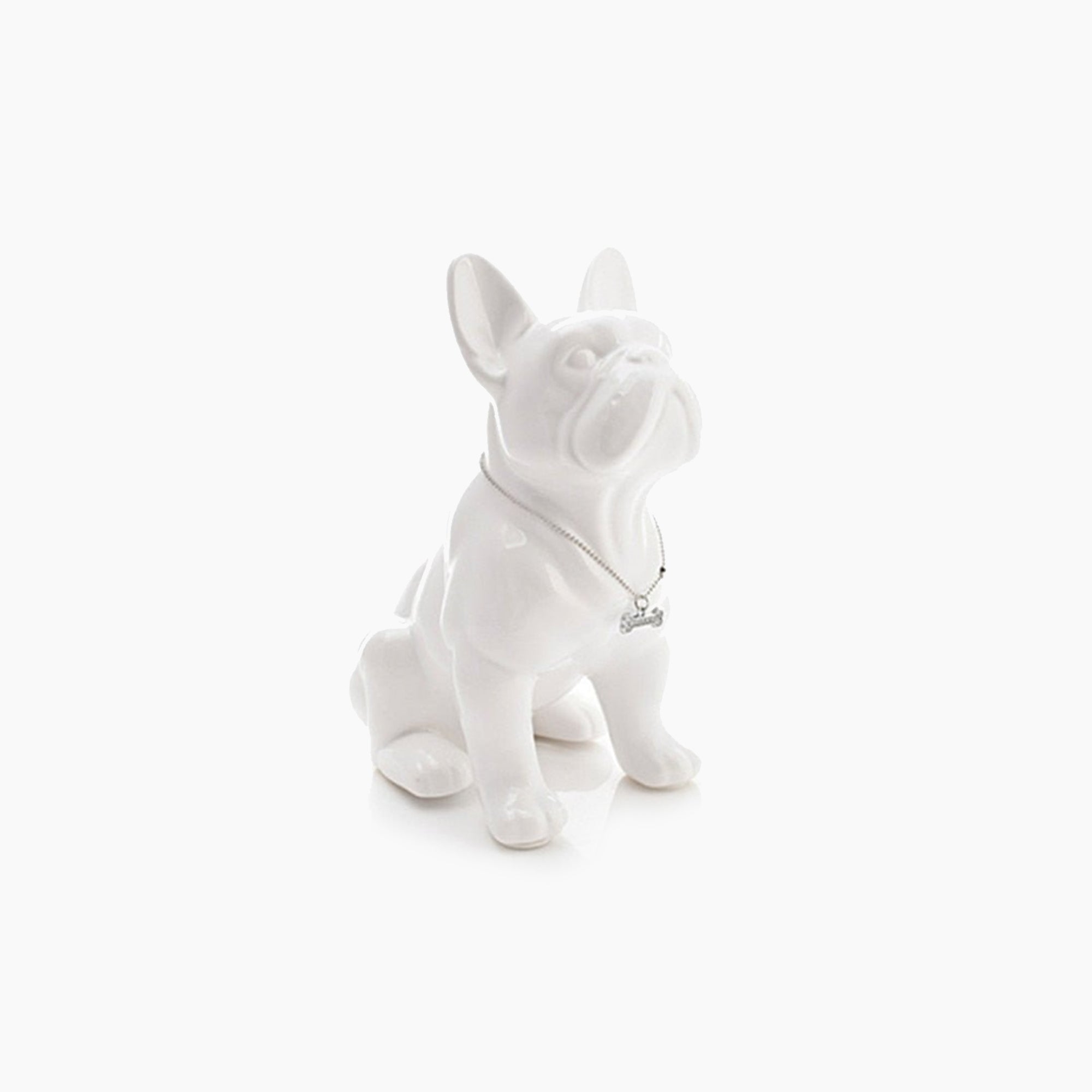 Statua artistica del bulldog francese