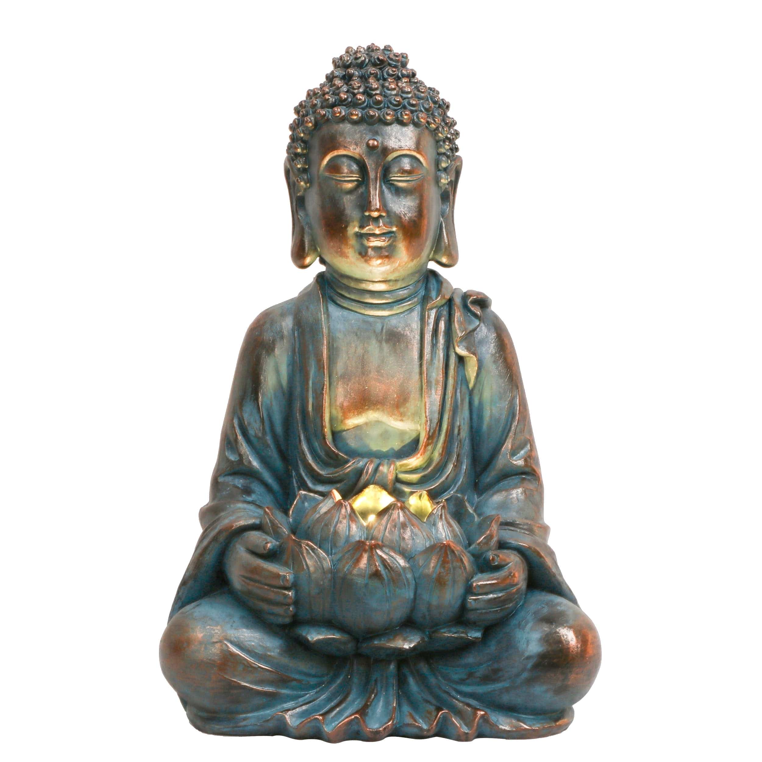 Aurinkobuddha ulkokäyttöön