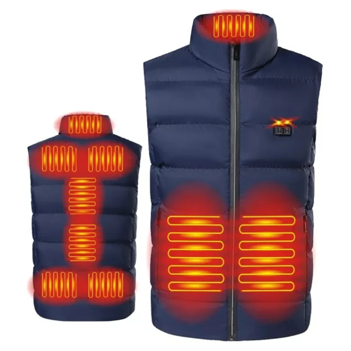 Ultra-Warm Gilet - Oppvarmet vestjakke Elektrisk oppvarmet termisk