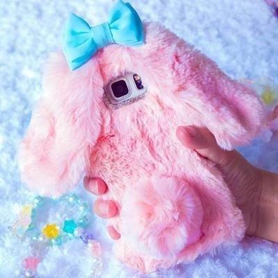 Husa pentru iPhone Fuzzy Bunny