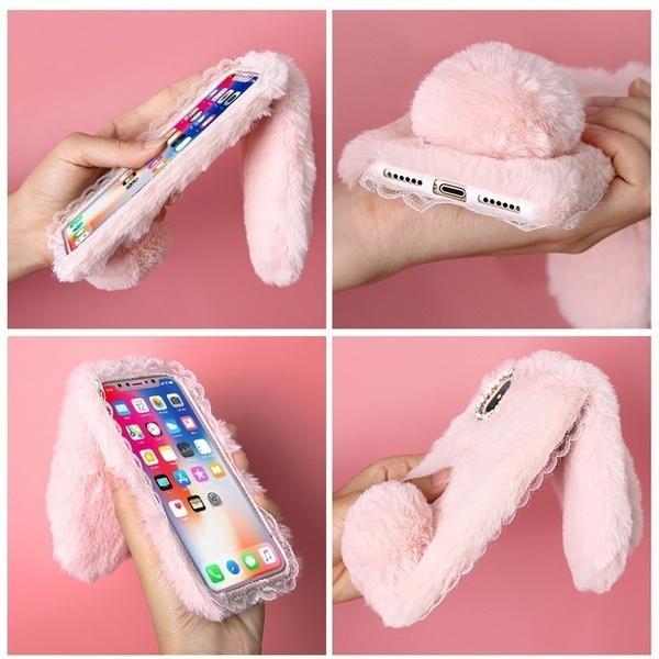 Fuzzy Bunny iPhone-fodral