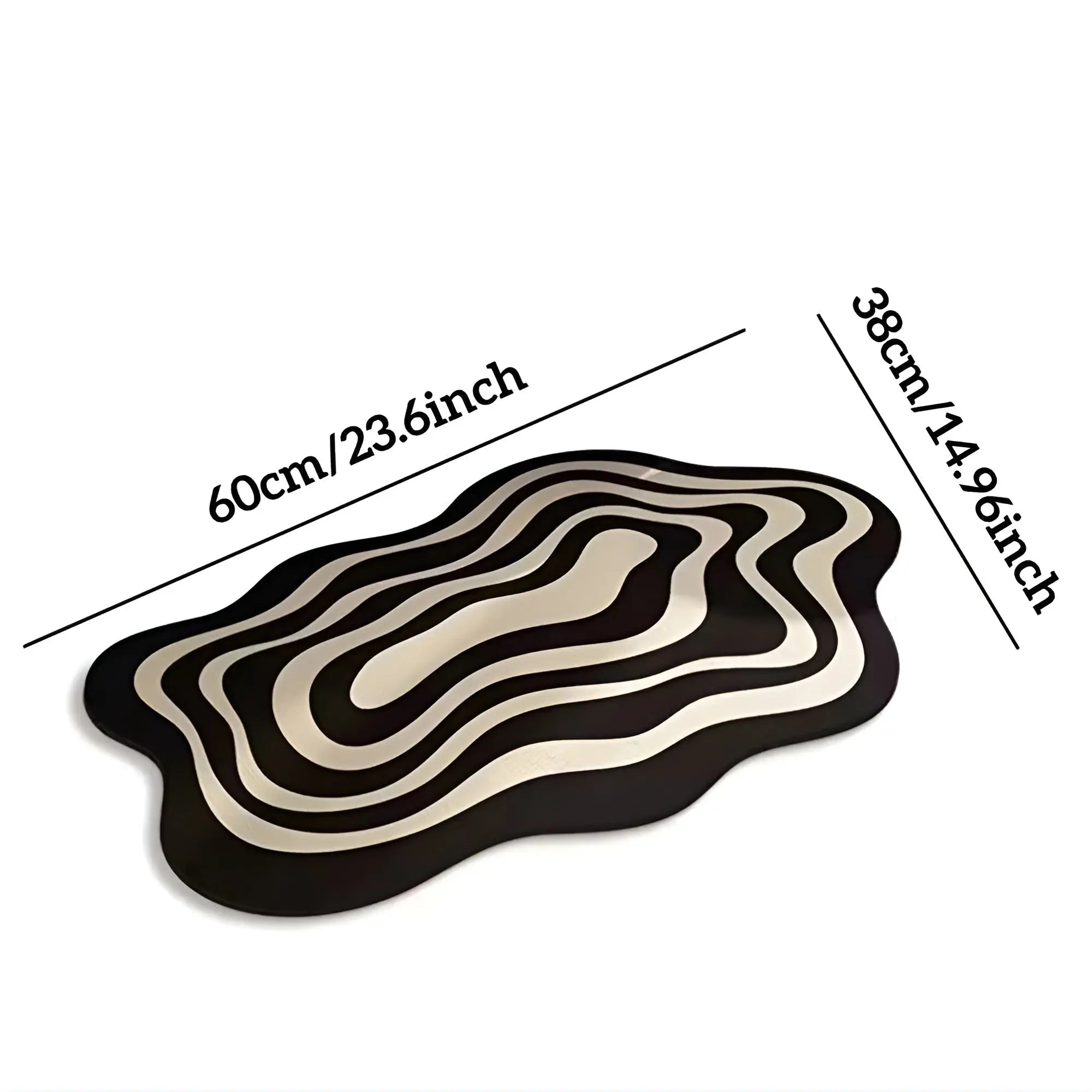 Bath mat - AquaSafe - Quick drying - Super Absorbent bathroom mat