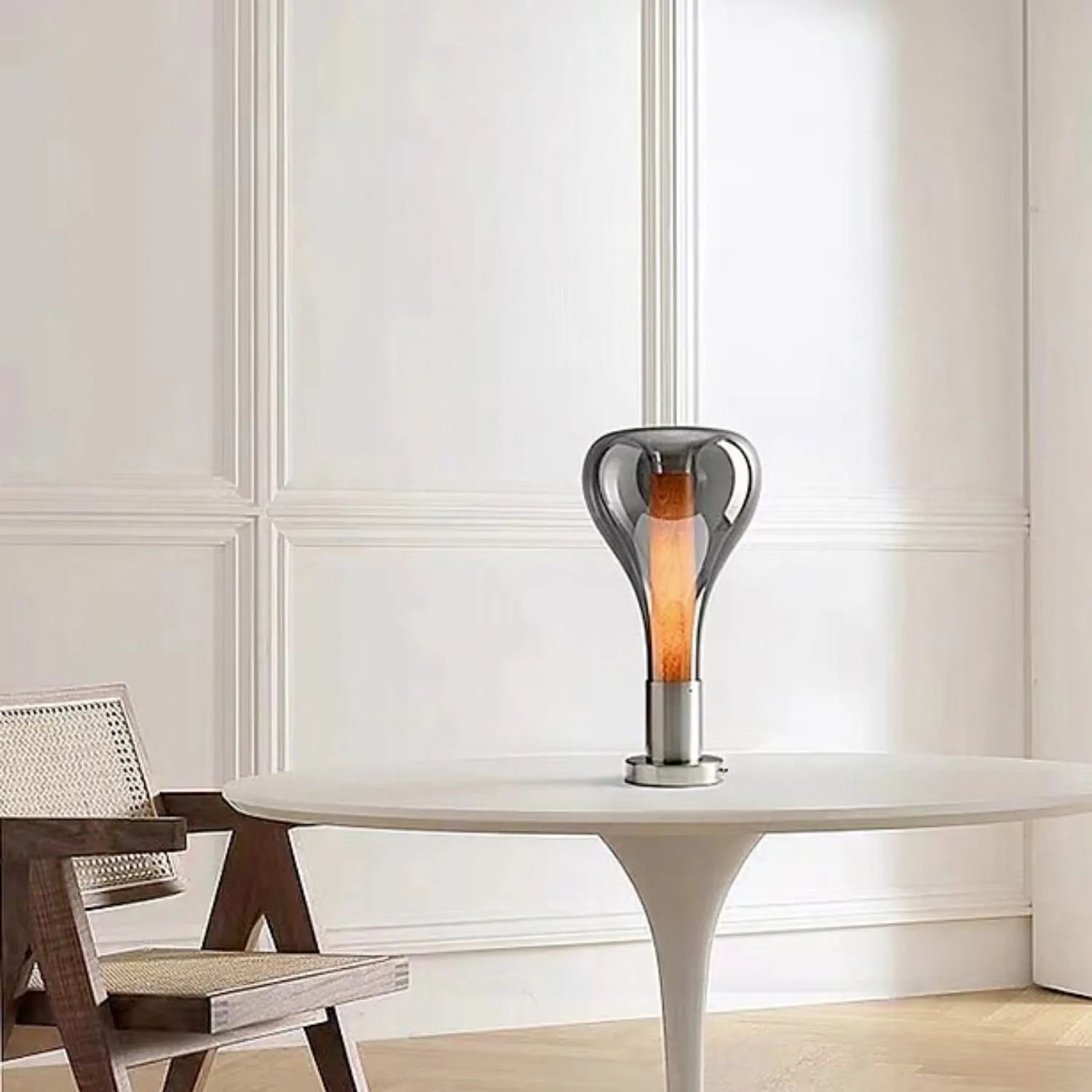 LavaLamp - Lampe de table artistique avec pierres de lave