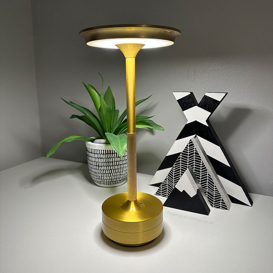 Sladdlös modern Aura bordslampa