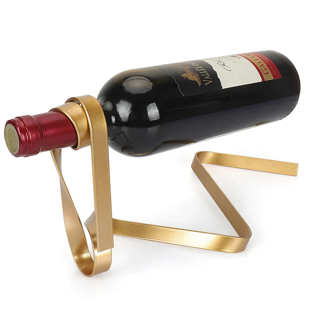 Suspended Ribbon Bottle Holder