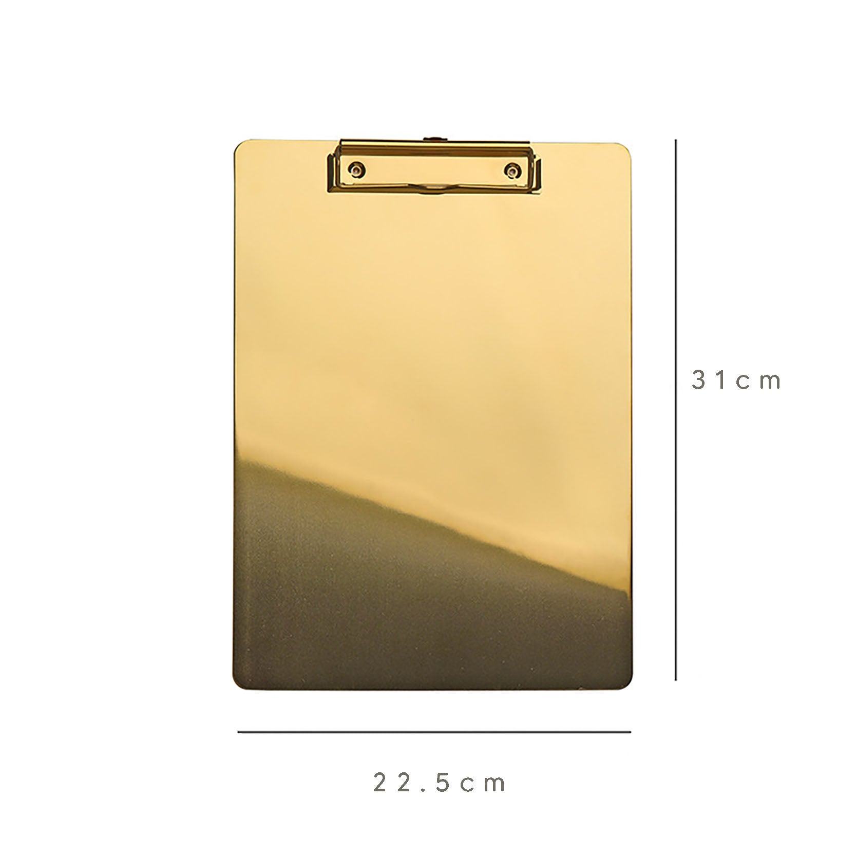 Elegance Stylish Golden Clip Boards