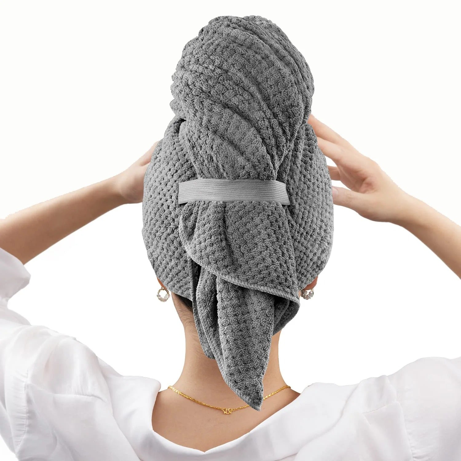 Purely Large Hair Towel Wrap