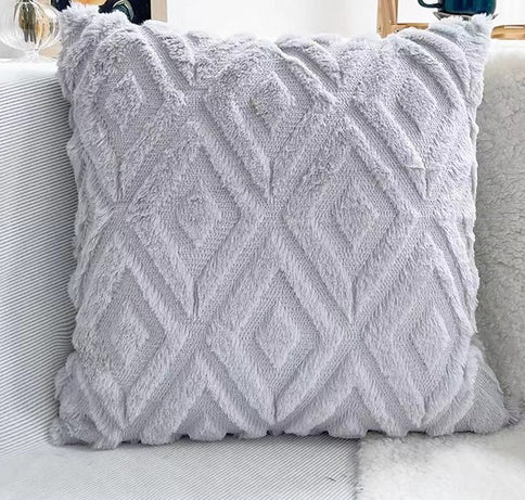 3D Diamond Pattern Cushion Cover