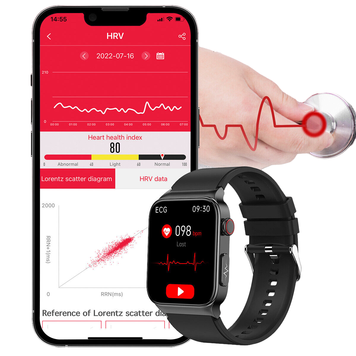 Smartwatch zur Diabetes-Überwachung: Schlanke und stilvolle Lösung für effektives Diabetes-Management