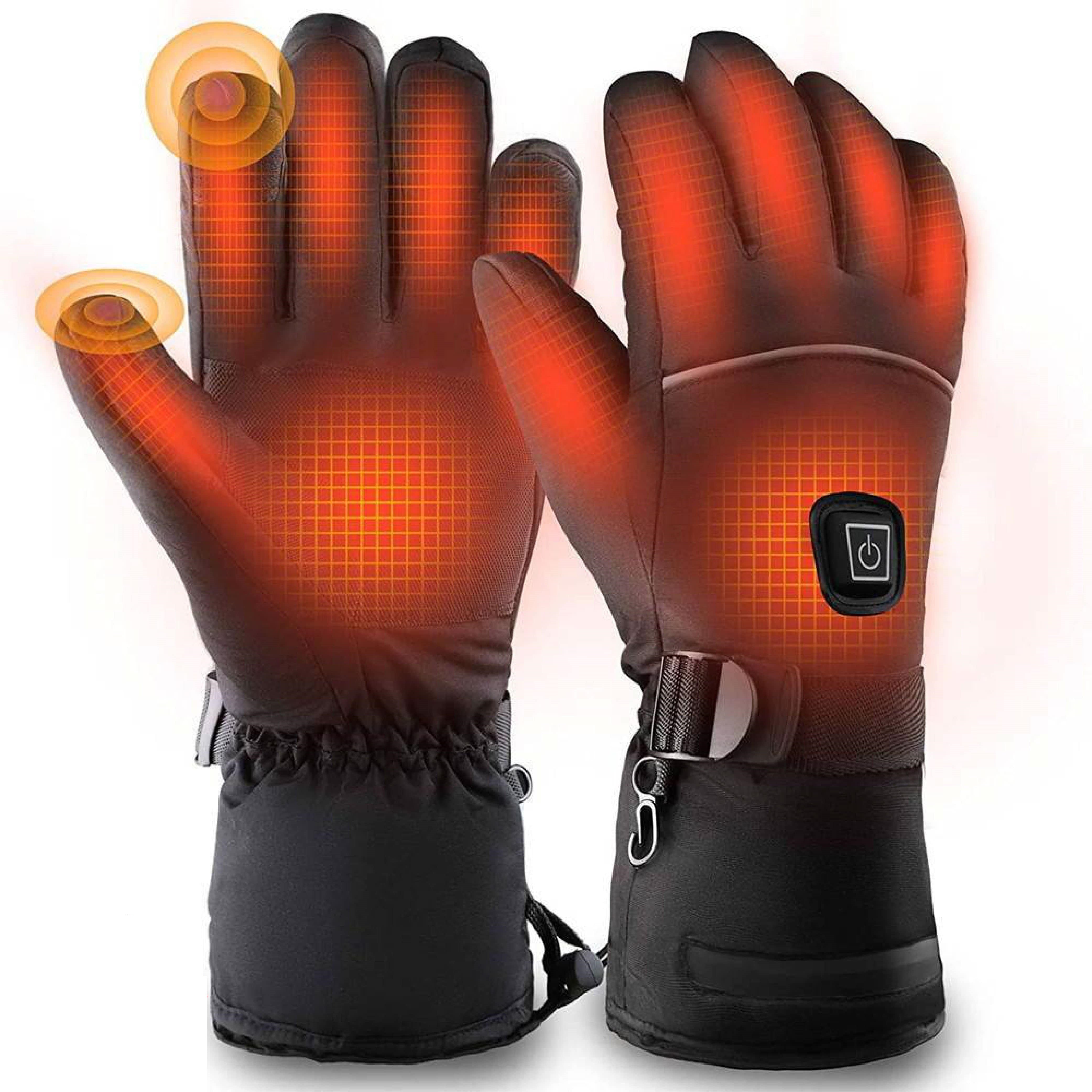 Gants chauffants unisexes