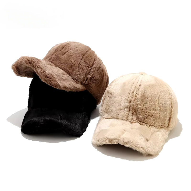 Casquette en peluche Elise