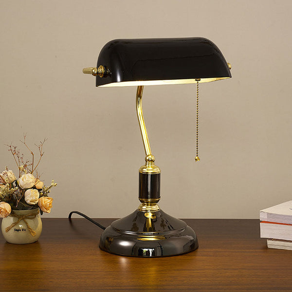 Eureka – Lampe de table européenne en verre