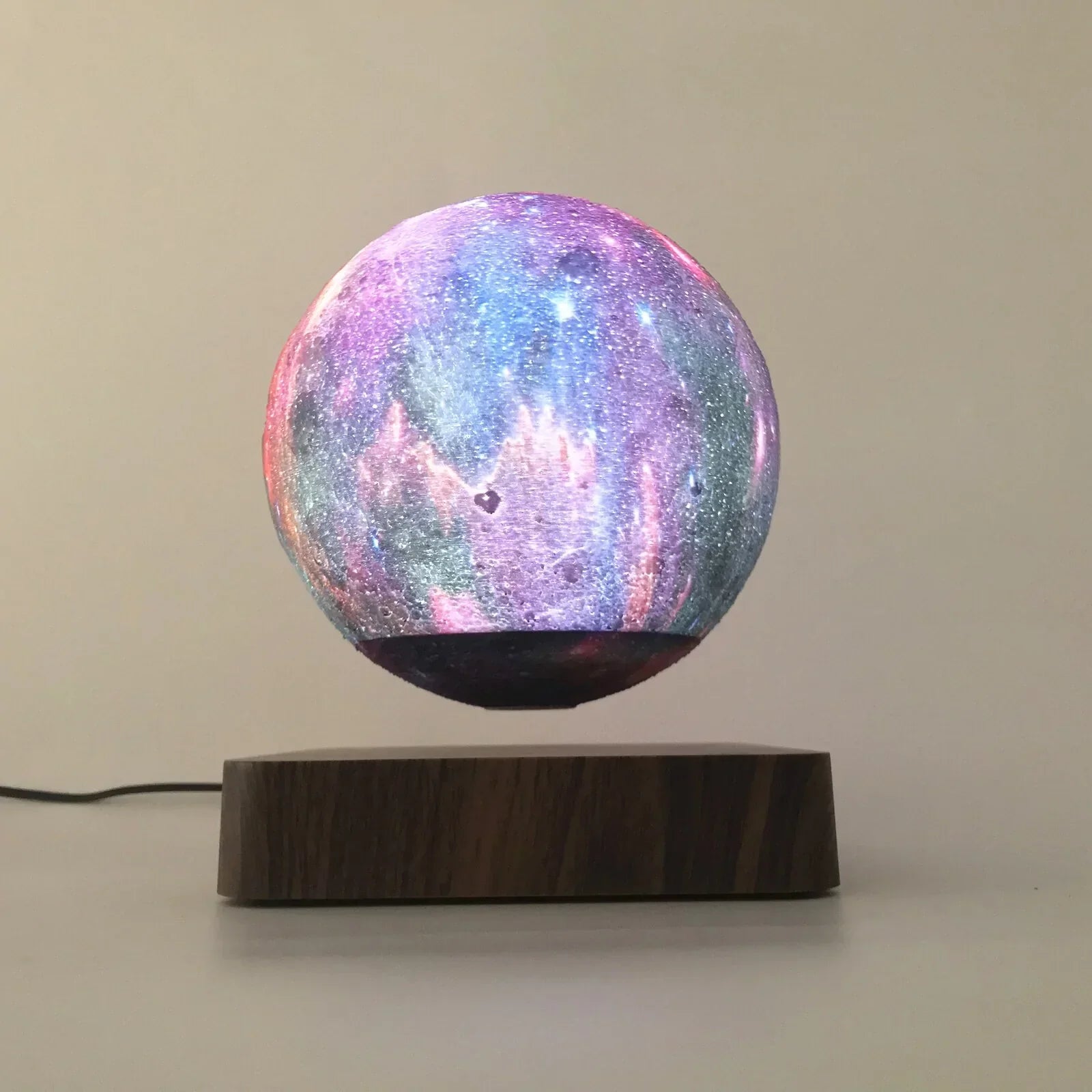 Schwebende Galaxie Mond Tischlampe