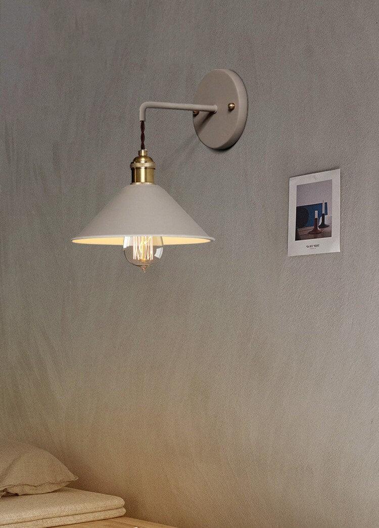 Lampa de perete Nordic Cone în stil industrial loft - Bec inclus