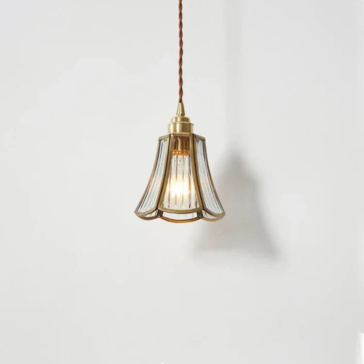 LustreVerre - Brass Hanging Lamp