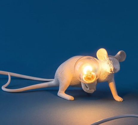 Ratón Iluminado - Lámpara original para tu hogar: lámpara ratón