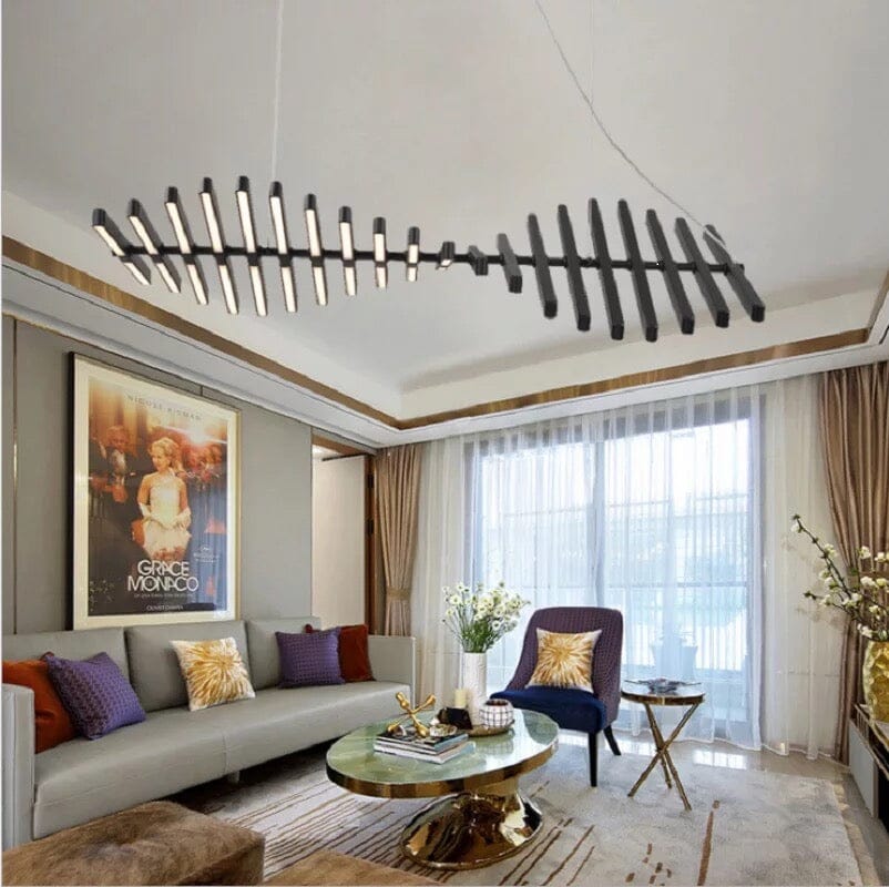 The Fishbone Chandelier