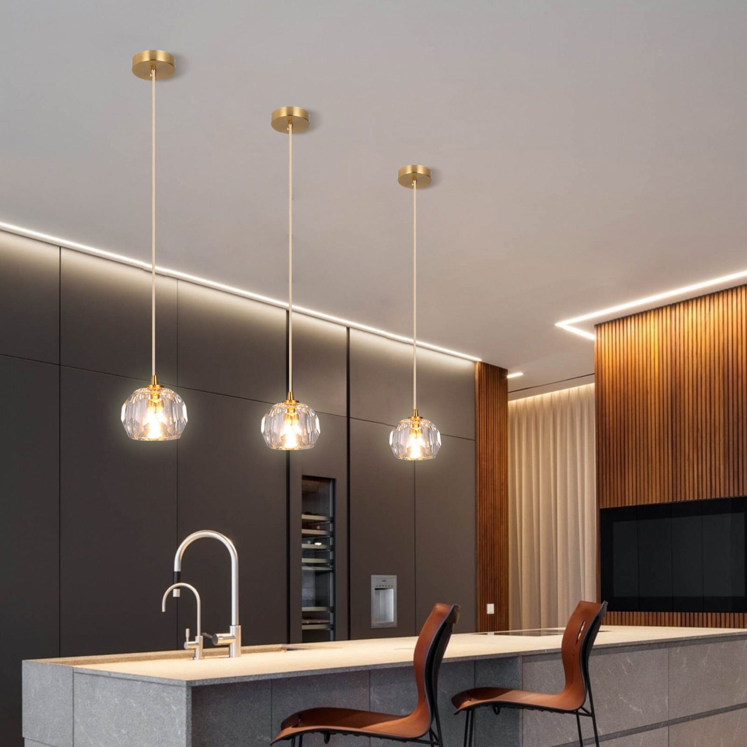 Nordic Crystal Pendant Lights