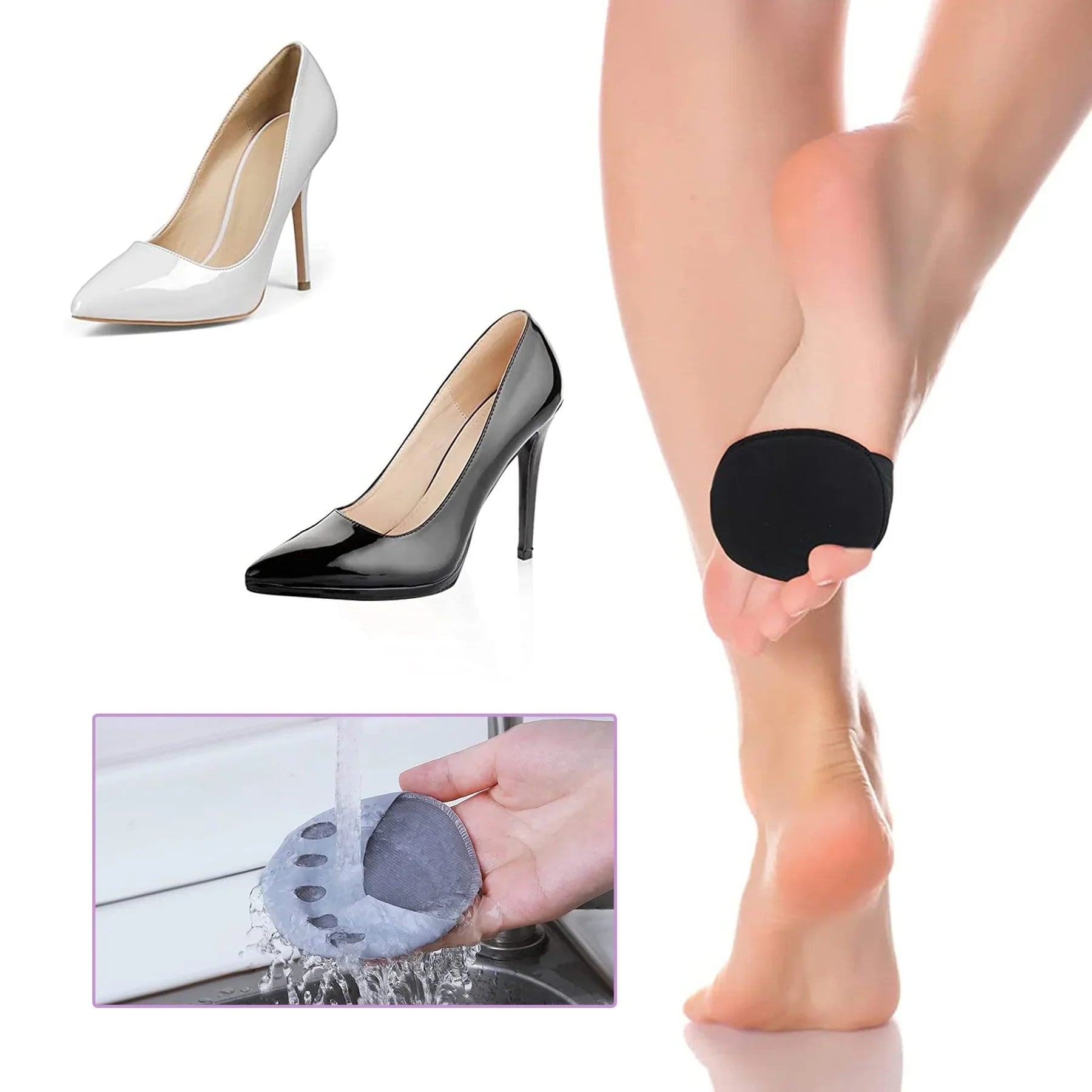 FOREFOOT CUSHION PADS - Are you troubled by hard-to-wear high heels?