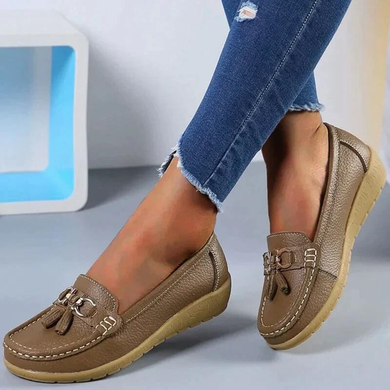 Loafers din piele ortopedică Clodagh