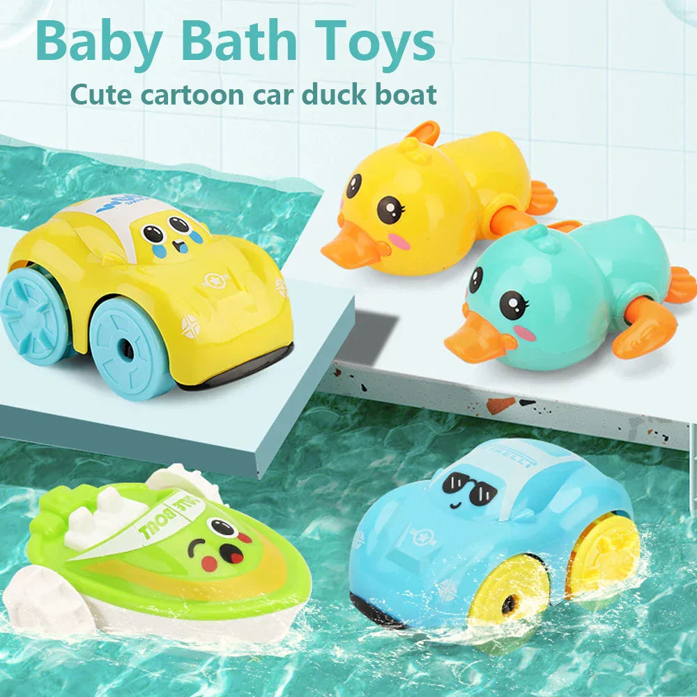 Bath Buddies™ - Dolle Water Adventures - Vehicle Bath Toys