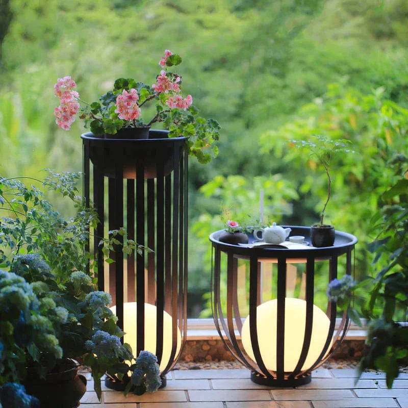 Solar Flower Stand Light - Elegante buitenverlichting op zonne-energie, weerbestendig tuindecor