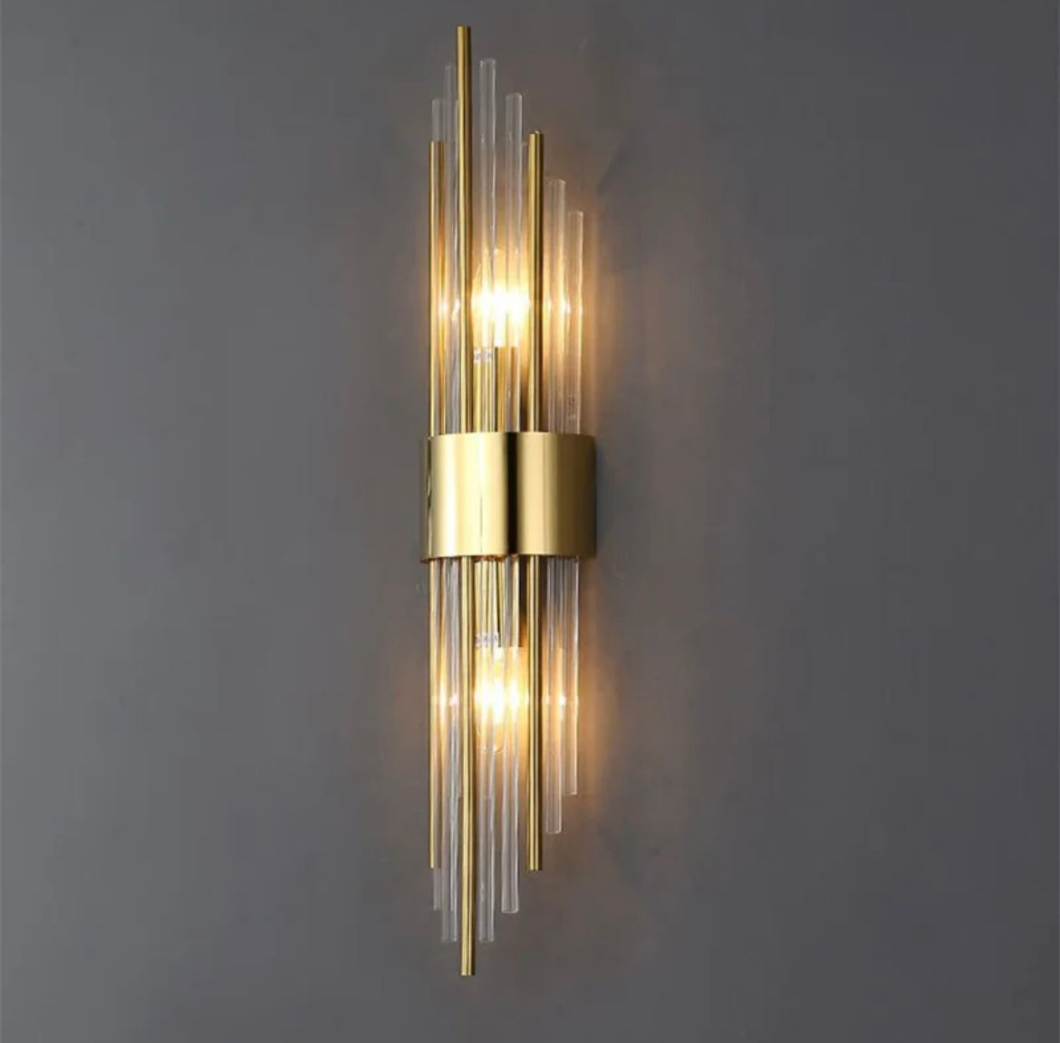 Luxe moderne wandlamp