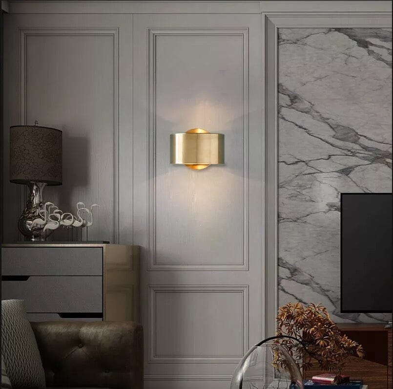 Golden Ring Wall Lamp