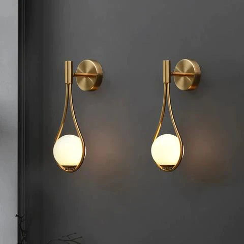 Gouden Druppel Lamp