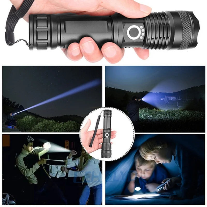 MaxPower™ - LED-Taschenlampe für Camping