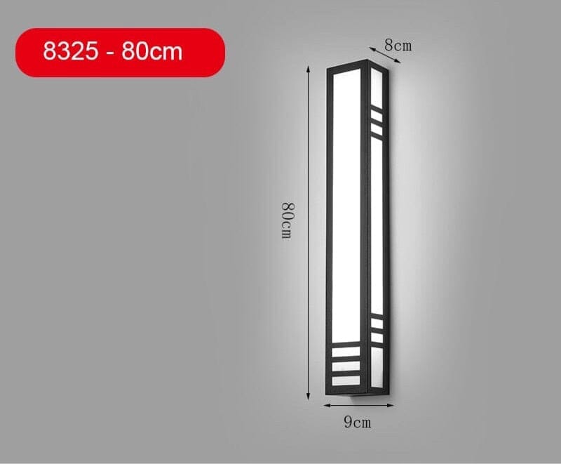 مصباح حائط LED خارجي آسيوي