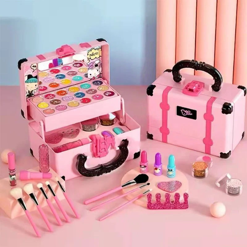 Princess Make-up Set™ - Glamouria ja hauskaa - Meikkisetti lapsille