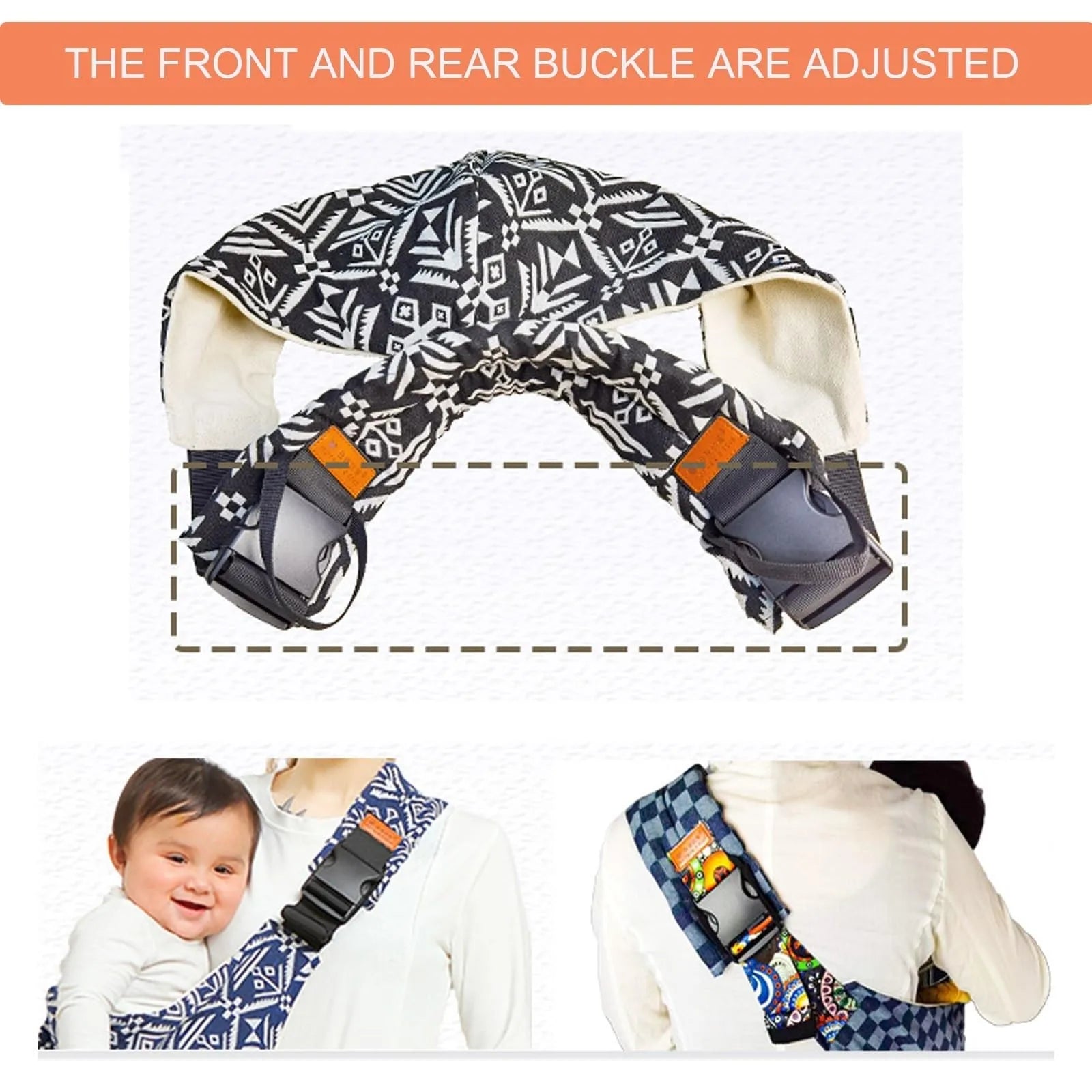 Baby Carry Sling™ - Rucsac pentru bebeluși ajustabil - Transport pe șold