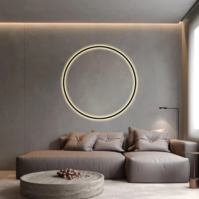 Nouvelle applique murale ronde Eclipse